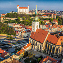 Widok na Bratysławę
